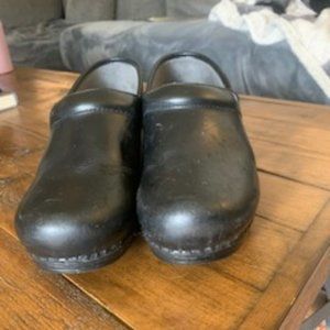 Dansko Black Clogs